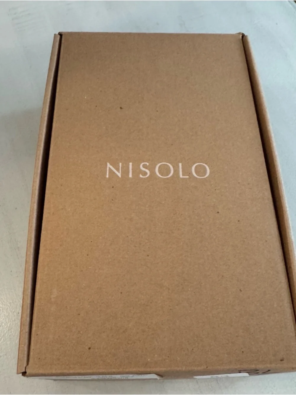 Nisolo Ella Go-To Flatform Slide Women’s Black Leather Sandals Sz 9.5 NIB